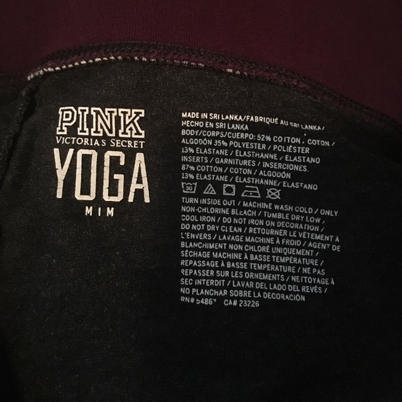 Pink grey leggings - Picture 3 of 3